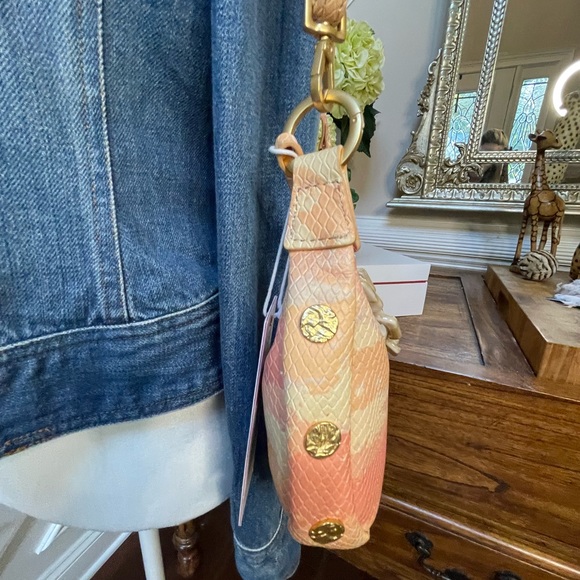 Hammitt Becker Small in Pink Himalayan Snake Leather - Picture 6 of 9